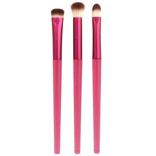 Real Techniques,Cherry On Top, MesmerEyes Brush Trio, 3 Piec