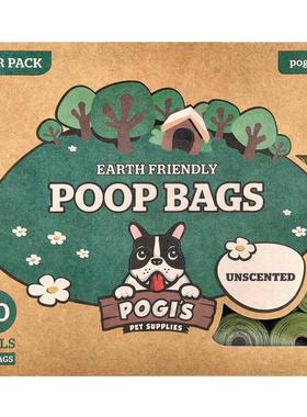 Pogi's,环保便便袋，无香型，30 卷，450 袋
