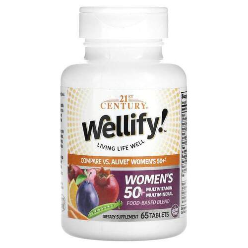 21世纪,Wellify 50 岁以上女性多维生素多矿物质，65 片