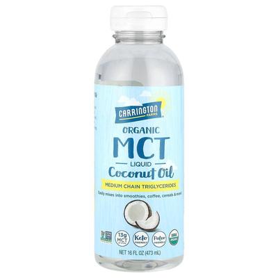 Carrington Farms,有机中链甘油三酯液体椰子油，16 液量盎司（47