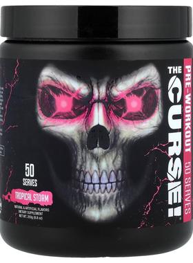 JNX Sports,The Curse!® 锻炼前配方，热带风暴，8.8 盎司（250