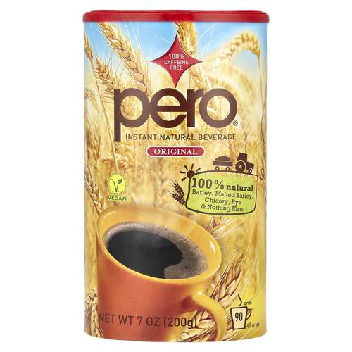 Pero,Natural饮品，无咖啡萃取，原味，7.05盎司(200克)
