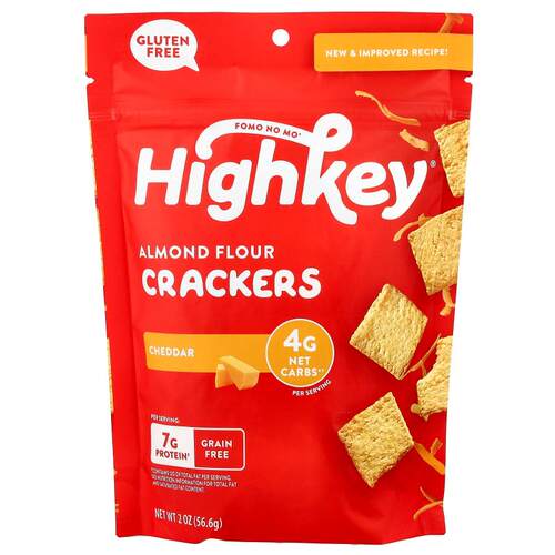 HighKey,巴旦木粉饼干，切达奶酪