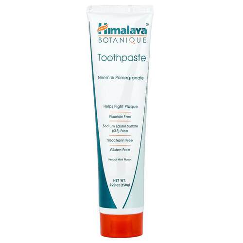 Himalaya,Botanique，牙膏，印楝和石榴，草本薄荷