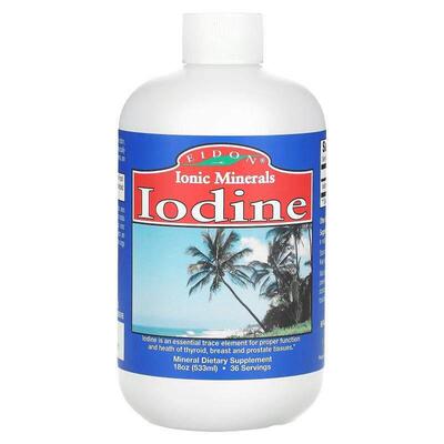 Eidon Ionic Minerals,离子矿物质，碘，18 盎司（533 毫升）