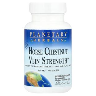 Planetary Herbals,Horse Chestnut Vein Strength™，705 毫克，9