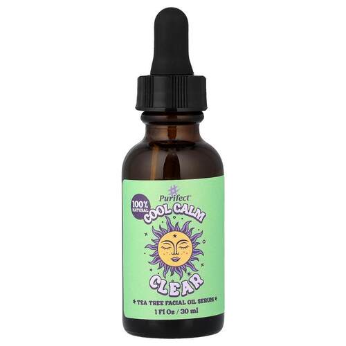 Hello Purifect,Cool Calm Clear, Tea Tree Facial Oil Serum, 1