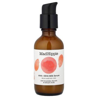 疯狂嬉皮,AHA + BHA Milk Serum, 2 fl oz (59 ml)
