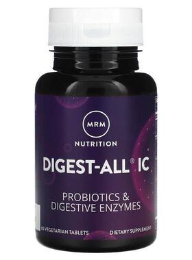MRM Nutrition,Digest-All IC，60粒素食片