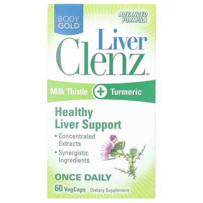 BodyGold,Liver Clenz，60 粒素食胶囊