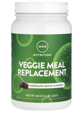 MRM Nutrition,柔滑素食代餐，巧克力摩卡，3 磅（1361 克）