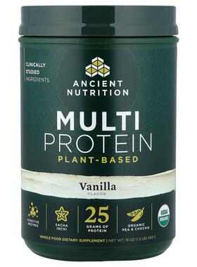 Ancient Nutrition,Multi Protein, Plant Based, Vanilla, 1.2 l