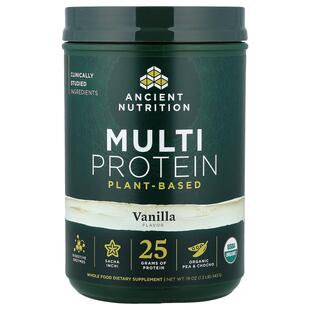Ancient Nutrition,Multi Protein, Plant Based, Vanilla, 1.2 l