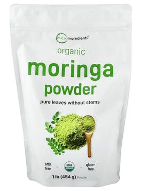 Micro Ingredients,有机辣木粉，1 磅（454 克）