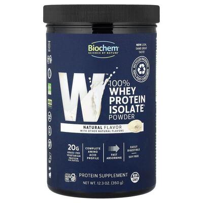 Biochem,全分离乳清蛋白质粉，12.3 盎司（350 克）