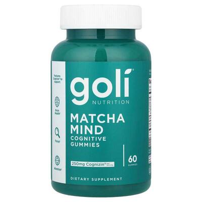 Goli Nutrition,抹茶心理认知支持软糖，60 粒