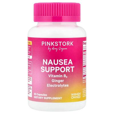Pink Stork,Nausea Support, 60 Capsules