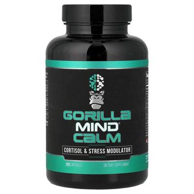 Gorilla Mind LLC,Calm, Cortisol & Stress Modulator, 120