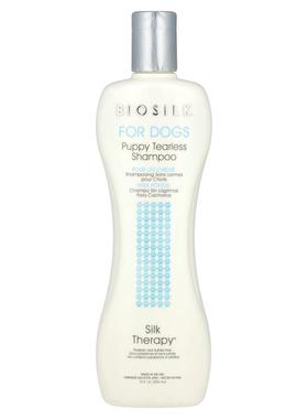 Biosilk,Silk Therapy，狗狗无泪洗发水，12 液量盎司（355 毫升