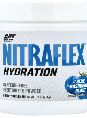 GAT,Sport, Nitraflex® Hydration, Blue Raspberry Blast, 9.52