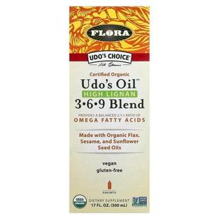 Choice®欧米伽 混合物富含木酚素升眼部肝脏健 Flora Udo