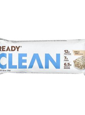 Ready,清洁蛋白质棒，香草涡旋，1.83 盎司（52 克）