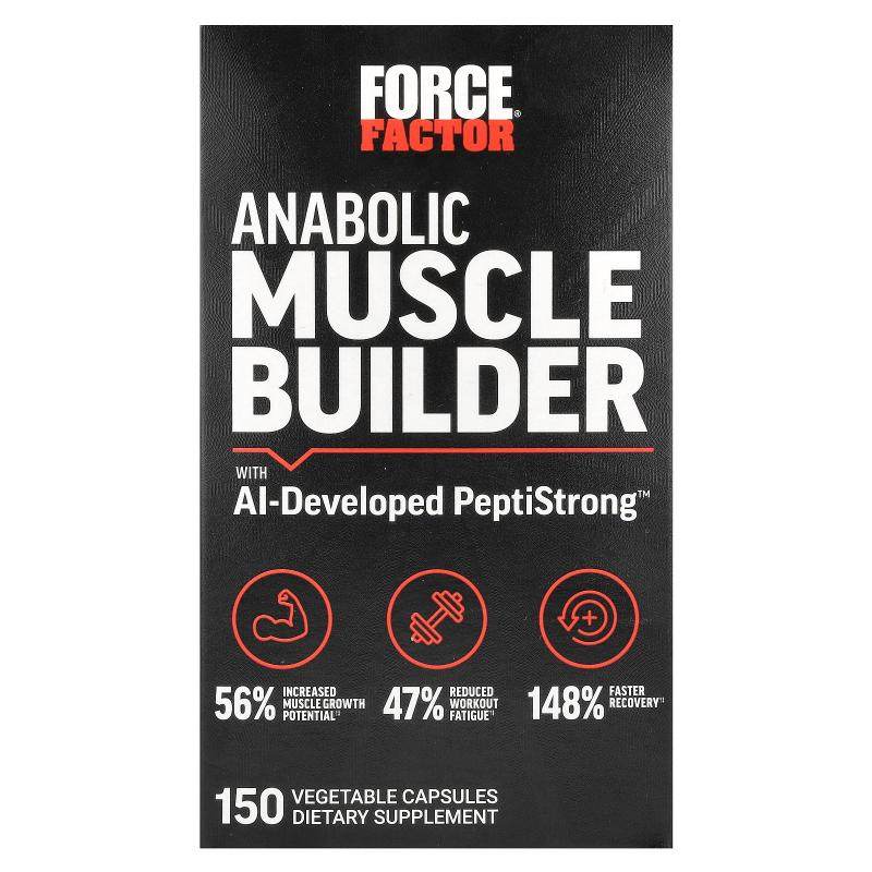Force Factor,含 AI-Developed PeptiStrong 的合成代谢肌肉塑造1,保健食品/膳食营养补充食品,维生素/矿物质/营养包,淘宝优惠券,粉丝福利购,淘宝优惠卷