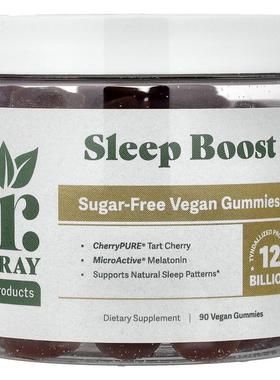 Dr. Murray's,Sleep Boost Gummies, Cherry, 90 Vegan Gummies