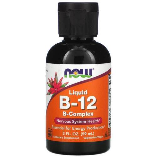 诺奥,液体B-12，复合维生素B，2液量盎司（59毫升）