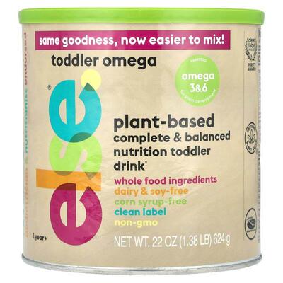 Else,Toddler Omega，植物基多面均衡营养，1 岁以上，22 盎司（6