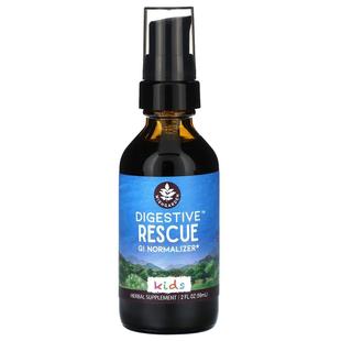 WishGarden Herbs,儿童，Digestive Rescue GI Normalizer，2 液5