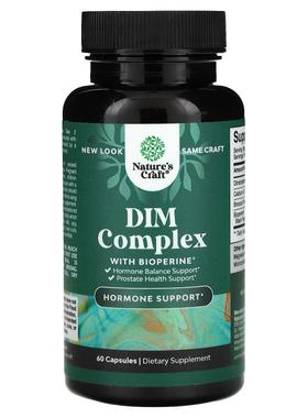 Nature's Craft,DIM 复合物，含 BioPerine®，60 粒胶囊