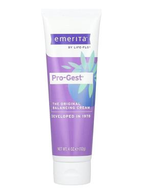 Emerita,Pro-Gest 平衡霜，无香，4 盎司（112 克）