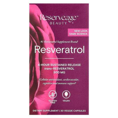 Reserveage Beauty,白藜芦醇、反式白藜芦醇