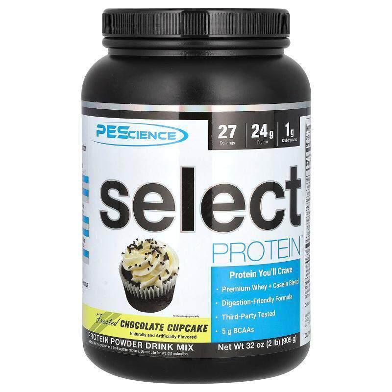 PEScience,精选蛋白质,糖霜巧克力纸杯蛋糕