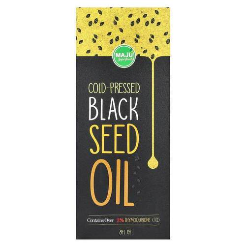 Maju Superfoods,冷榨黑籽油，8 液量盎司