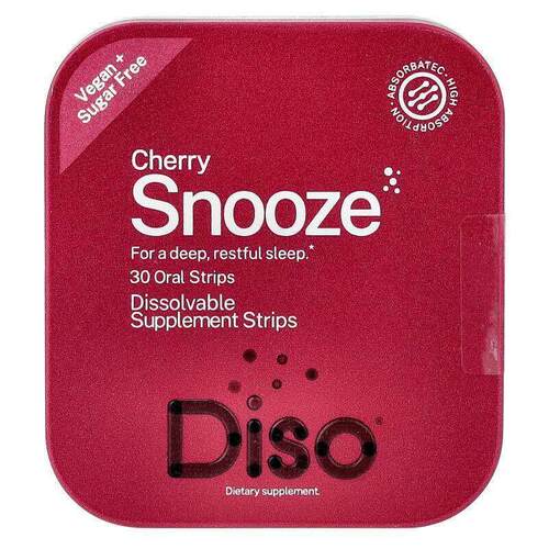 Diso,Snooze，樱桃味，30 片口腔膜剂