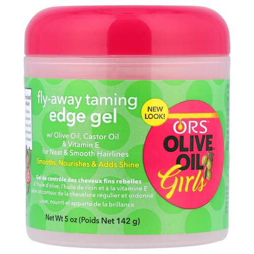 ORS,Olive Oil™ Girls, Fly-Away Taming Edge Gel, 5 oz (142 g)
