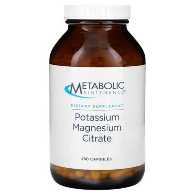 Metabolic Maintenance,柠檬酸钾镁，250 粒胶囊