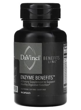 DaVinci Laboratories,酶益处，90 粒胶囊