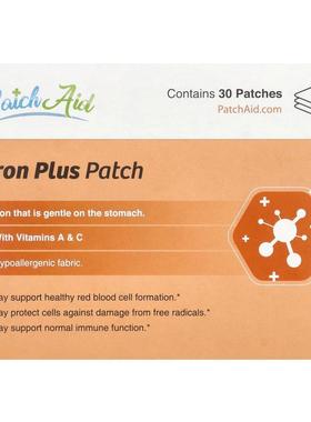 PatchAid,铁 Plus 贴片，30 片
