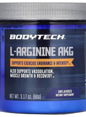 BodyTech,L-精氨酸 AKG，原味，3.17 盎司（90 克）