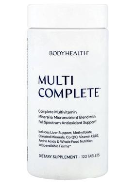 BodyHealth,Multi Complete™ 营养片，120 片