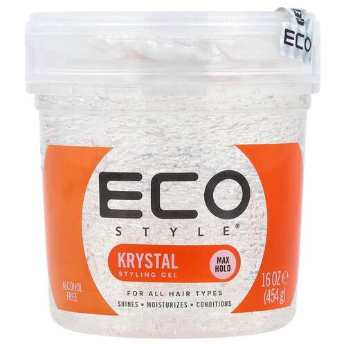 Eco Style,造型凝胶，强韧定型，适合各种发质，Krystal，16 盎司