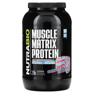 Nutrabio Labs,Muscle Matrix Protein，糖果蛋糕，2 磅（907 克