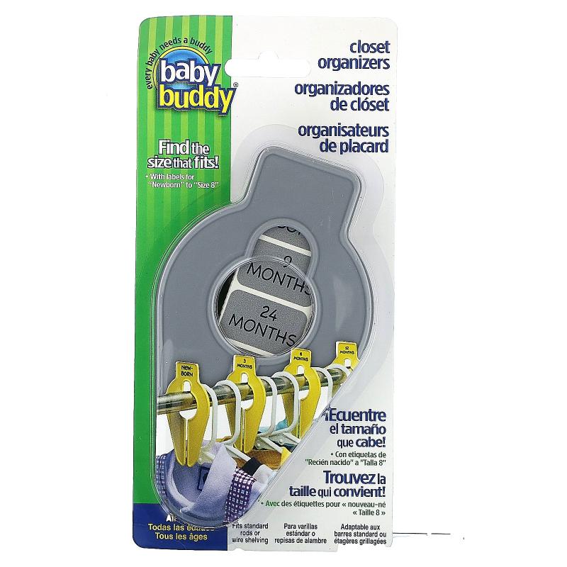 Baby Buddy,衣柜整理器，1 个整理器