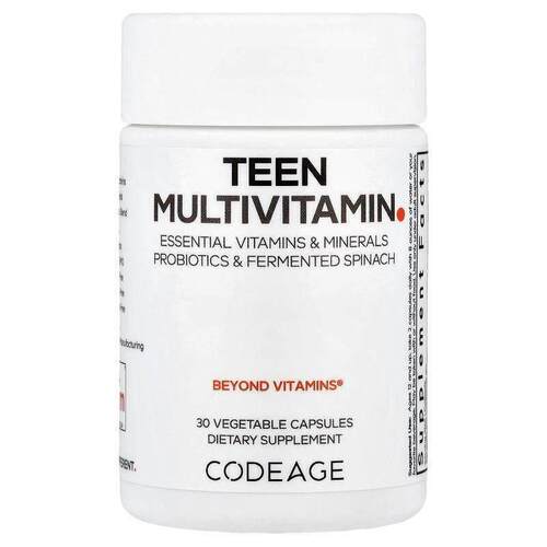 Codeage,青少年多维生素素食胶囊，30 粒