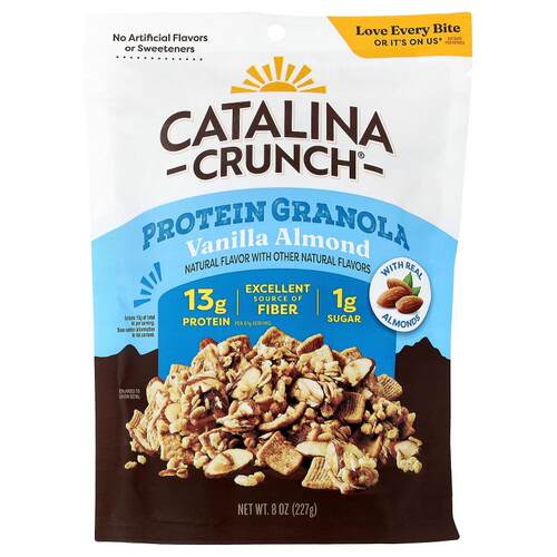 Catalina Crunch,蛋白质格兰诺拉麦片，香草巴旦木味，8 盎司（22