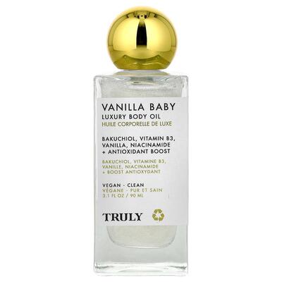 Truly Beauty,Vanilla Baby Luxury Body Oil, 3.1 fl oz (90 ml)