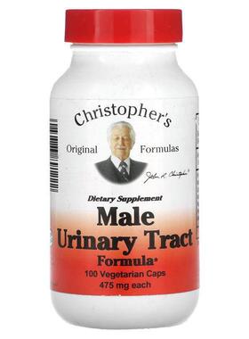 Christopher's Original Formulas,男性尿路支持配方，475 毫克，